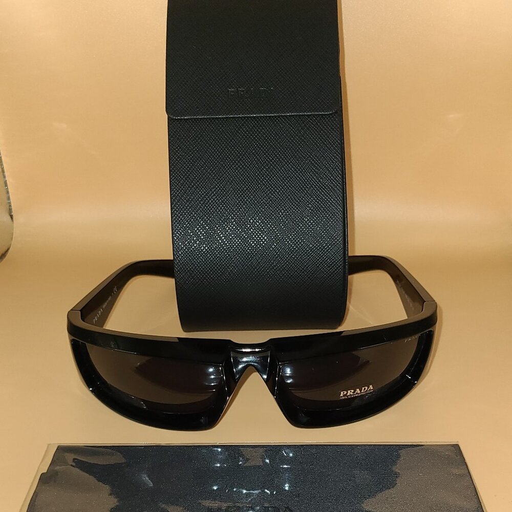 Prada SPR25Y Runway Sunglasses in Black